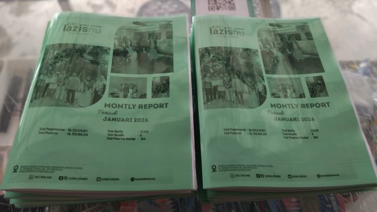 Cetak Buku Laporan