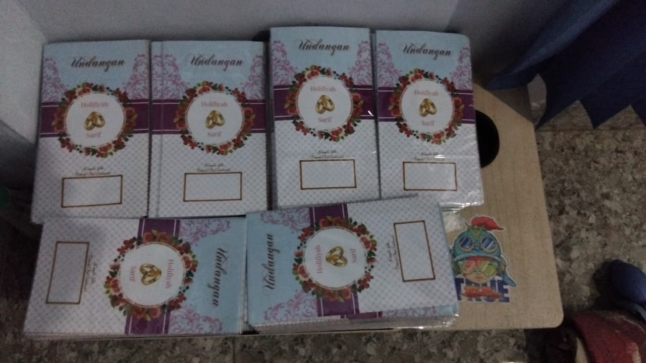 Cetak Undangan Pernikahan